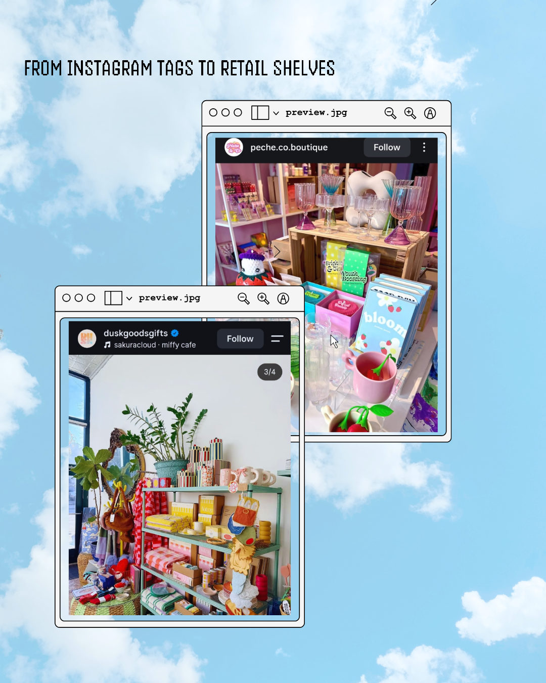 online attention, offline discovery.